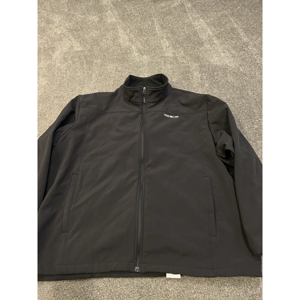 Food Lion Worker Jacket Black Rain‎ Coat Size 4XL